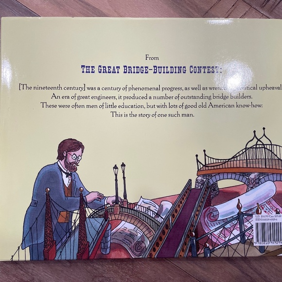 New "The Great Bridge-Building Contest" Hardcover Book - Picture 2 of 10